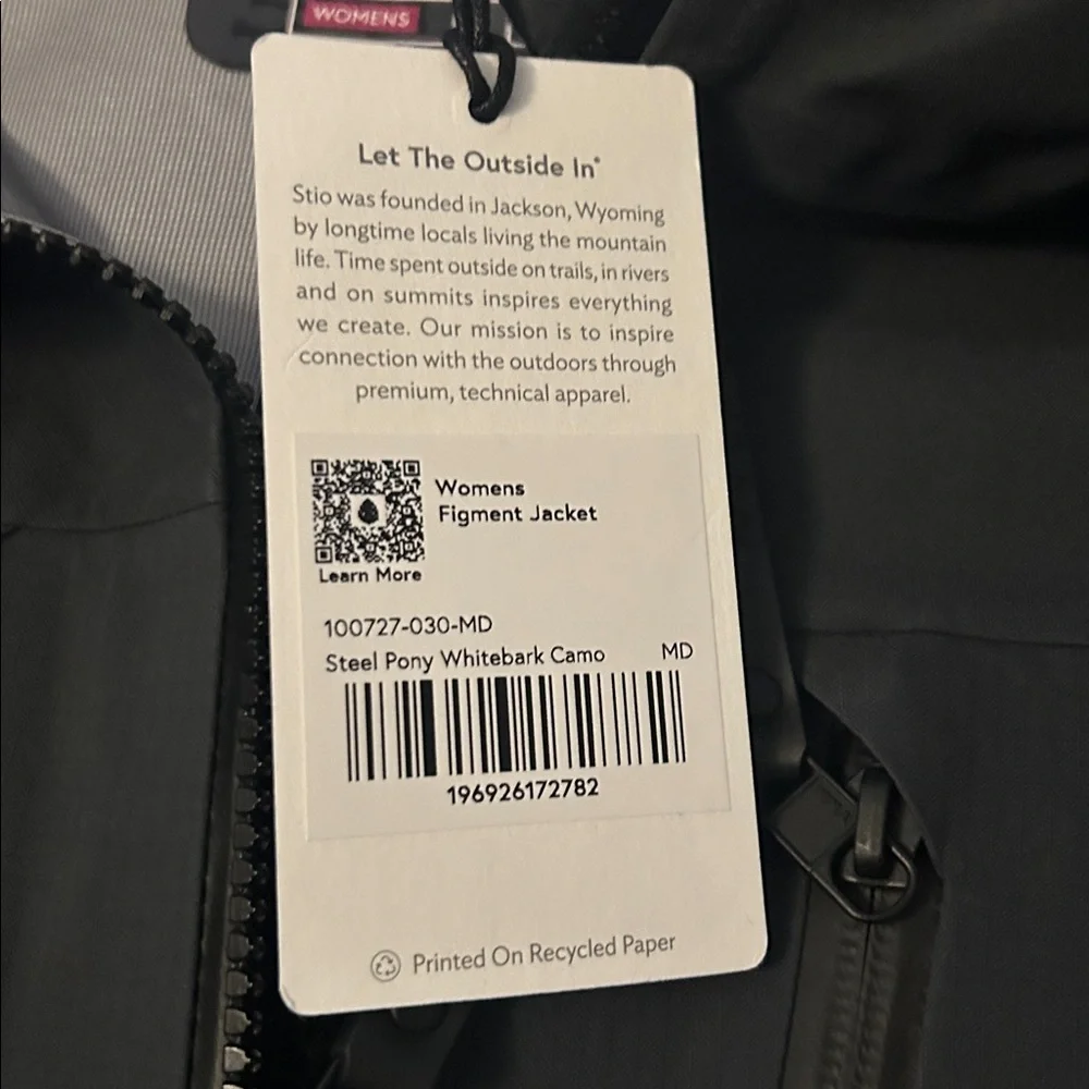 NWT Stio figment jacket-size Medium - Picture 3 of 9